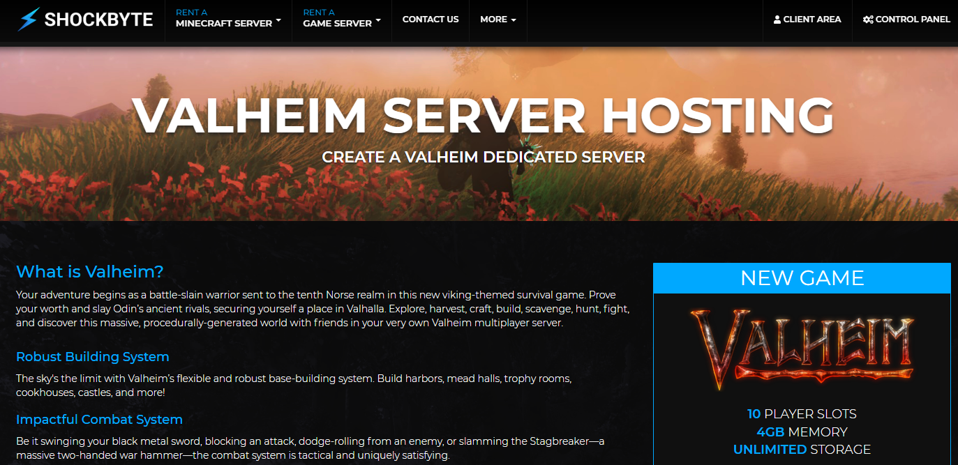9 Best Valheim Server Hostings Reviewed (Winter 2023)